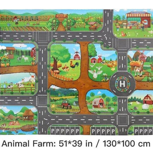 Play Mat - Animal Farm Map Set - Calffy