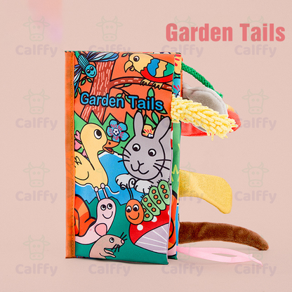 Baby Cloth Crinkle Books Garden Tails - Calffy