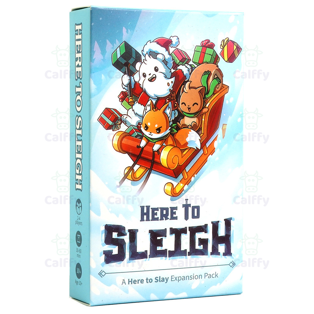 Board Games Here to Sleigh - Calffy