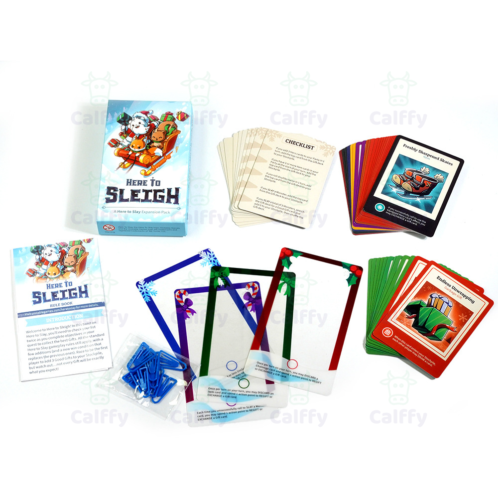 Board Games Here to Sleigh - Calffy