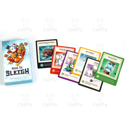 Board Games Here to Sleigh - Calffy