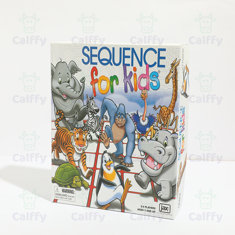 Board Games Sequence Kids Edition - Calffy