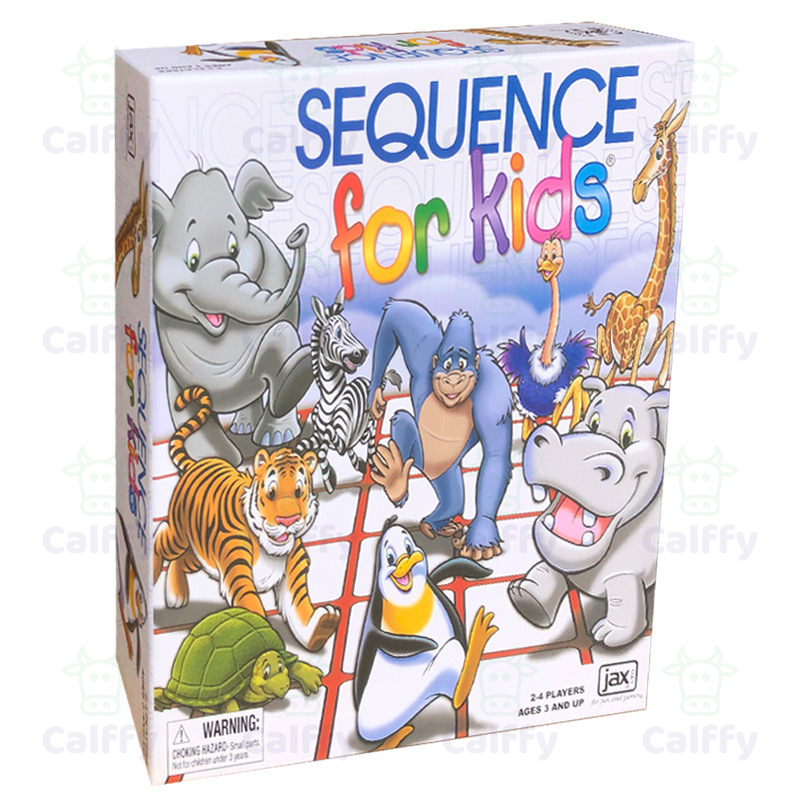 Board Games Sequence Kids Edition - Calffy