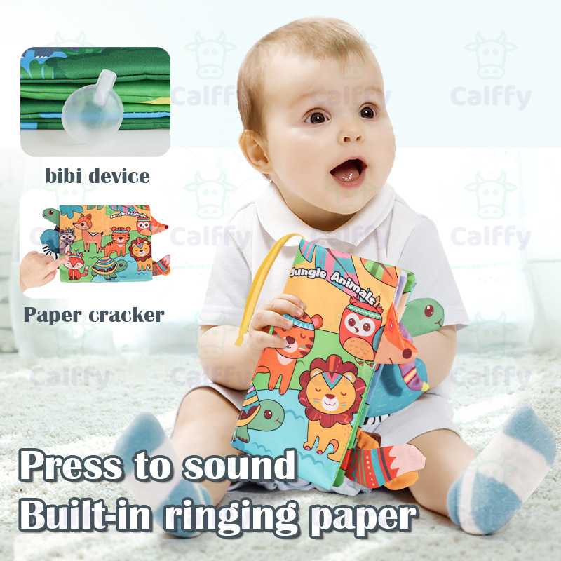 Baby Cloth Crinkle Books Insect World - Calffy