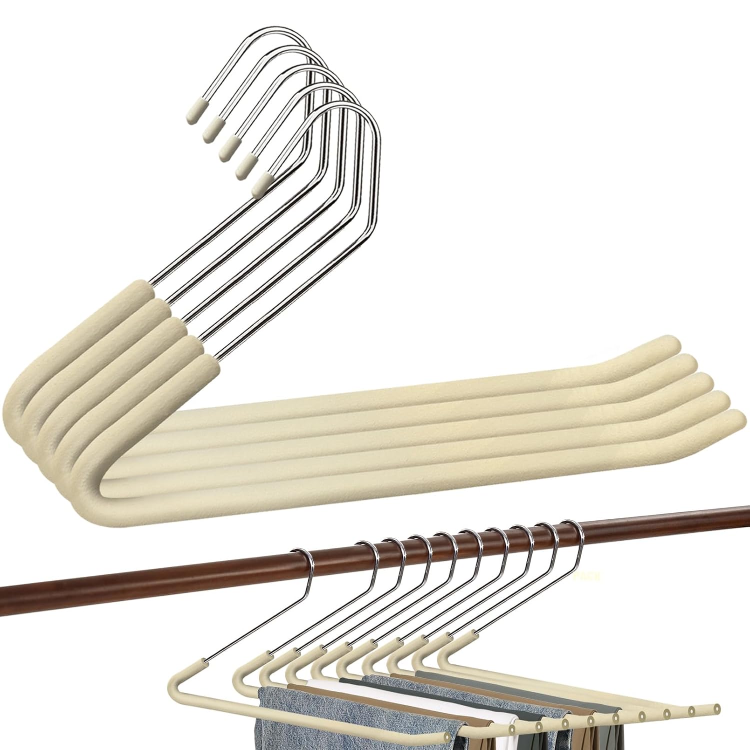 B0FBW32HXN Beige · 5 Pack